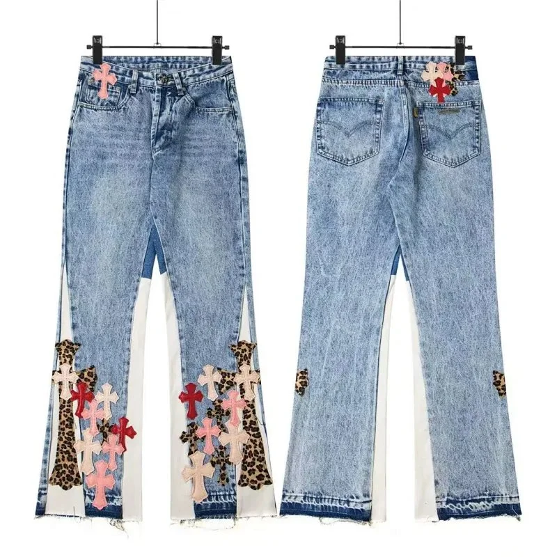 Gallery Dept. Cross Patch Flared Jeans