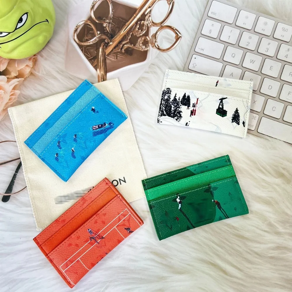 Louis Vuitton Monogram Multicolor Sporty Print Card Holder