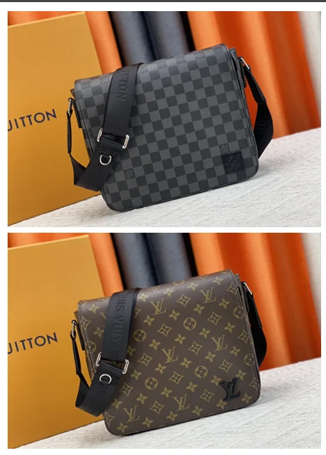 Louis Vuitton Damier Graphite Monogram Messenger Bag