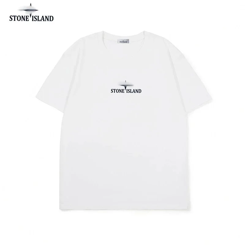 Stone Island Compass Logo Graphic T-Shirt