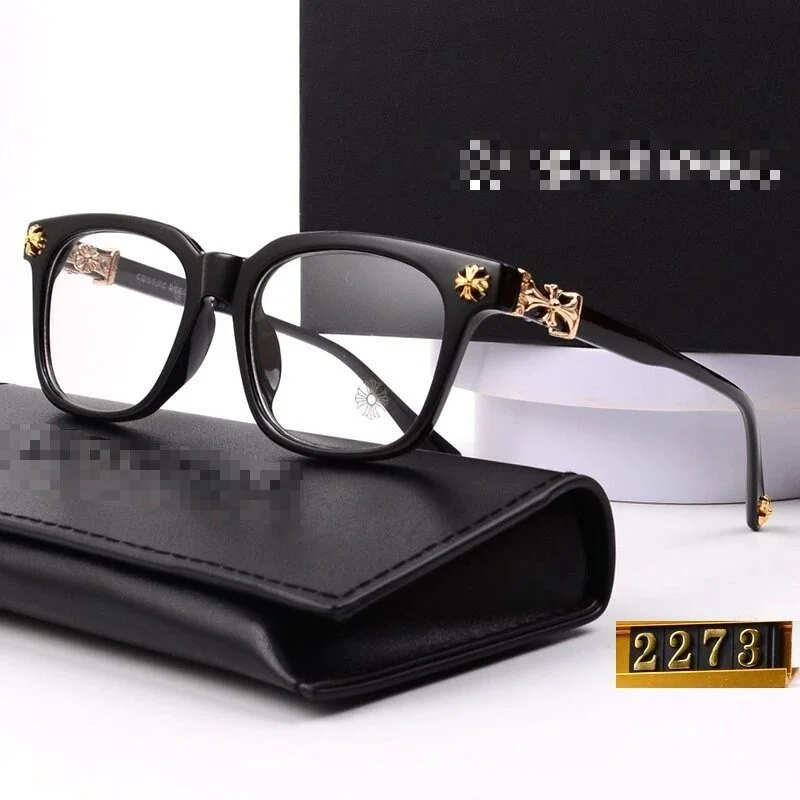 Chrome Hearts Cross-Embellished Acetate Eyeglasses