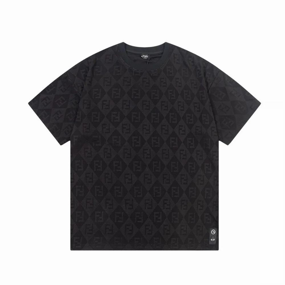 Fendi Monogram Diamond Pattern T-Shirt
