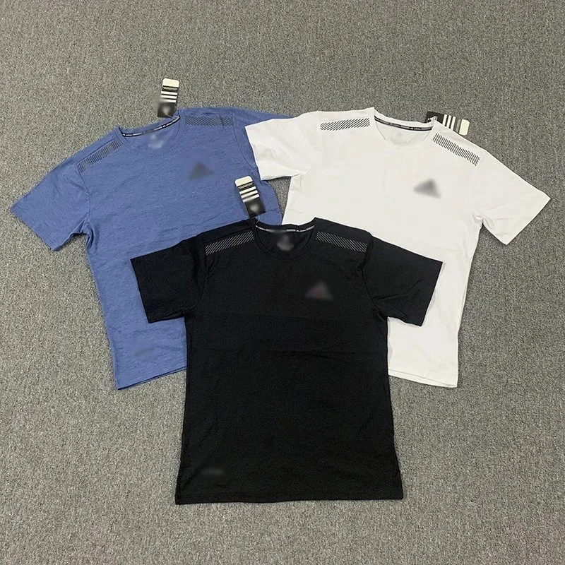 Adidas Three-Stripe Shoulder Panel T-Shirt