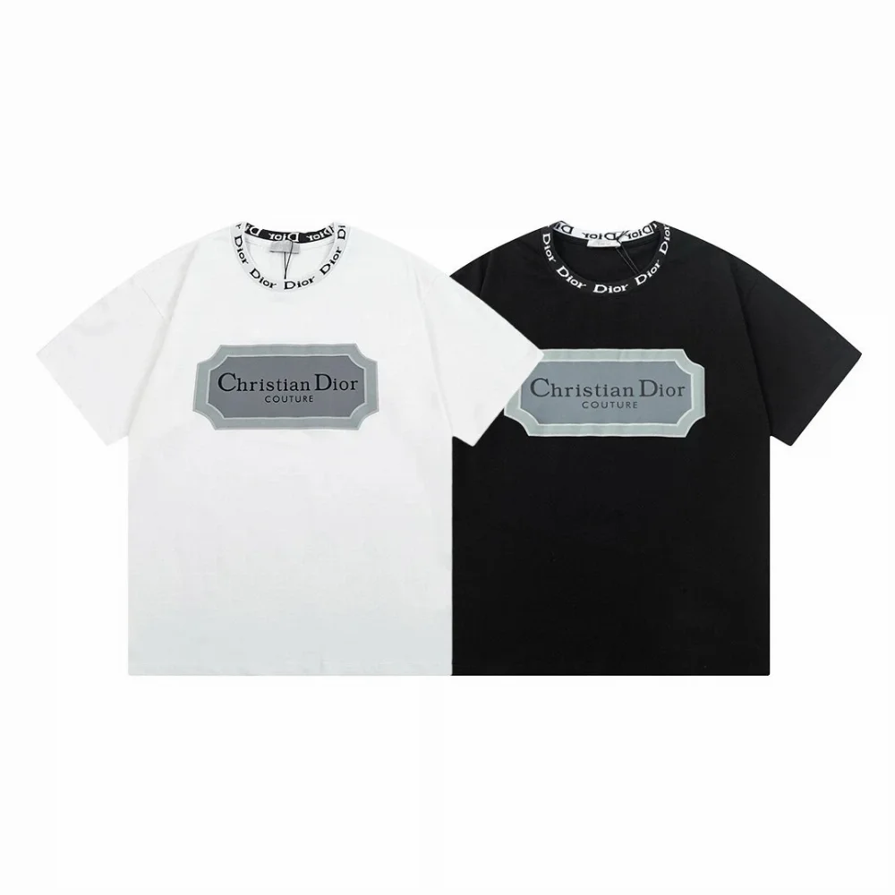 Christian Dior Couture Logo Patch T-Shirt