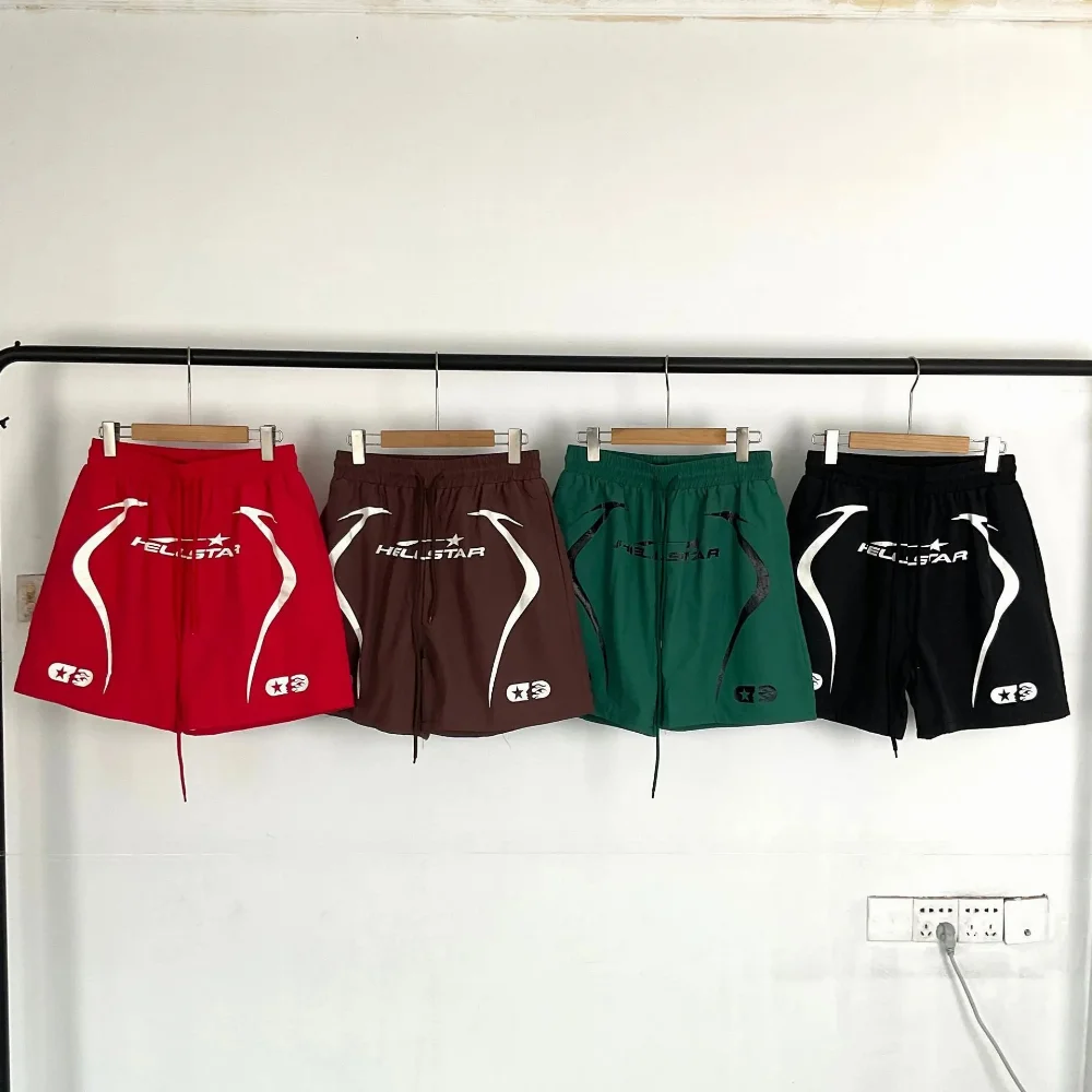 Hellstar Swan Graphic Shorts