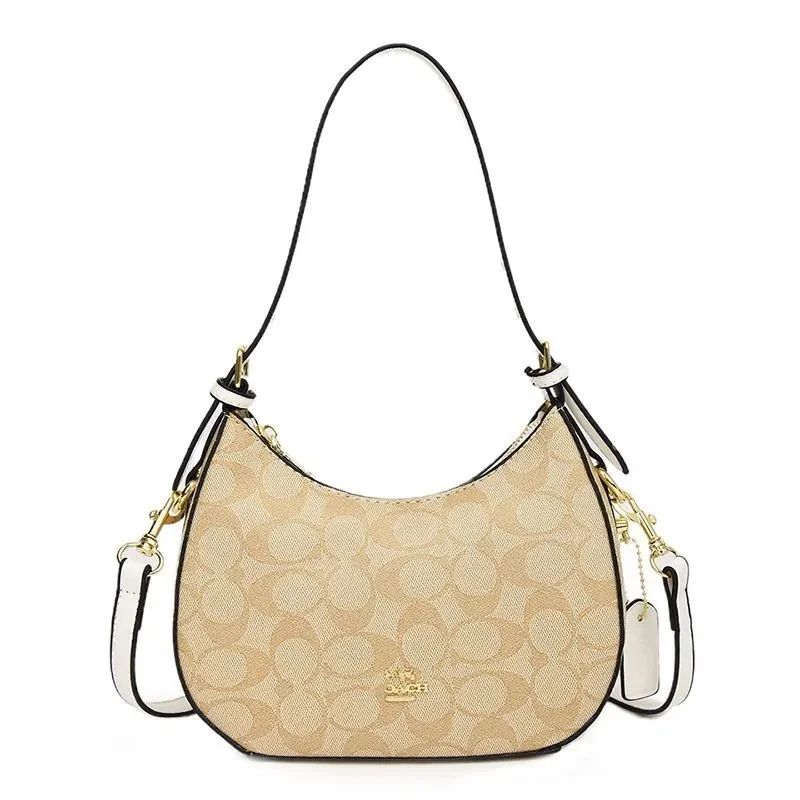 Coach Signature Canvas Hobo Bag