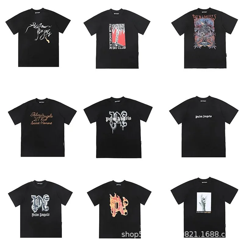 Palm Angels Multiple Graphic Prints T-Shirt