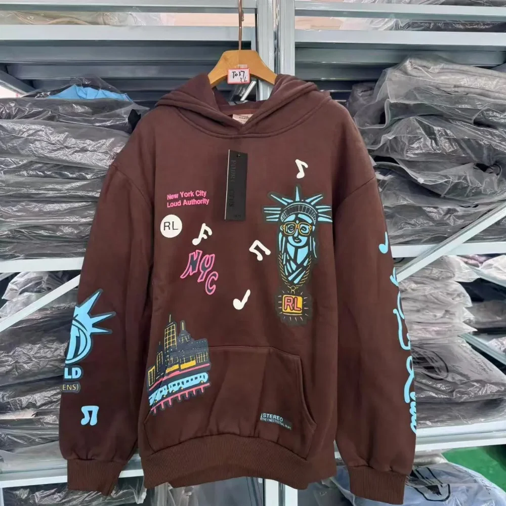 Polo Ralph Lauren NYC Statue of Liberty Graphic Hoodie