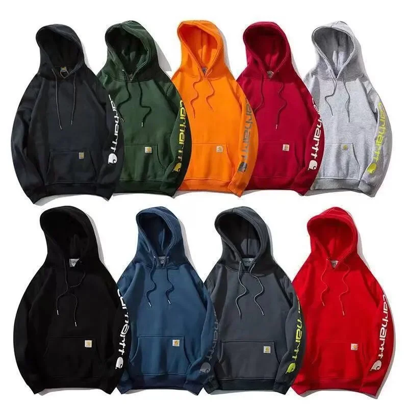 Carhartt Sleeve Logo Print Hoodie