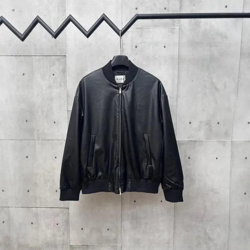 MU Embroidered Logo Bomber Jacket