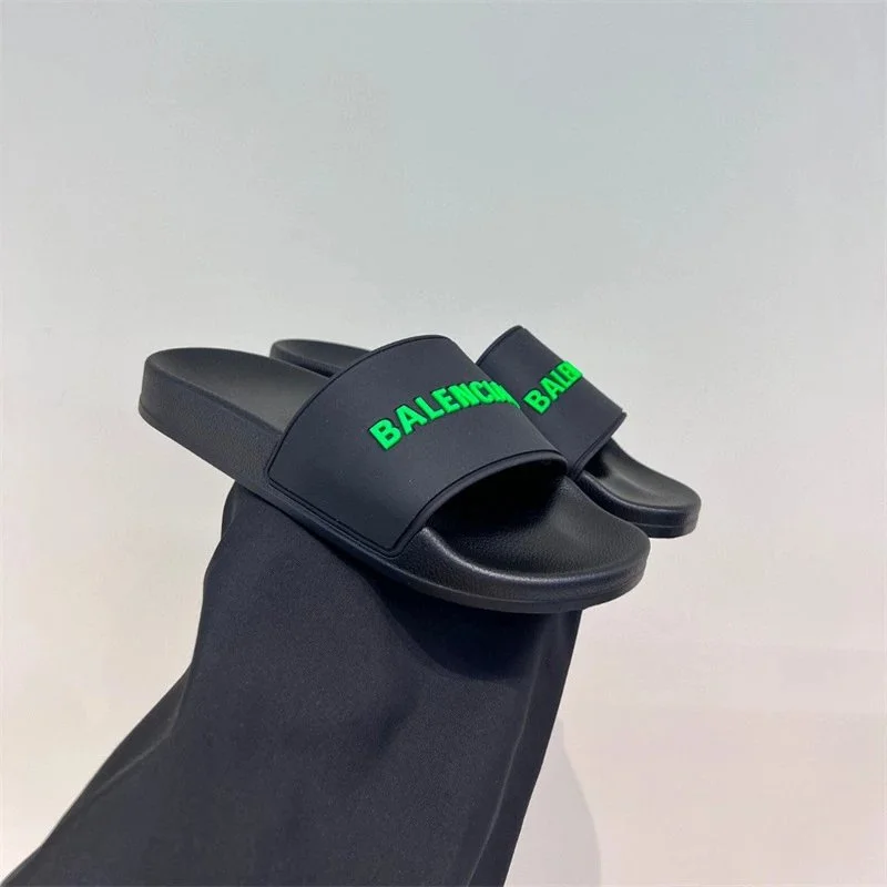Balenciaga Logo Slide Slide Sandals