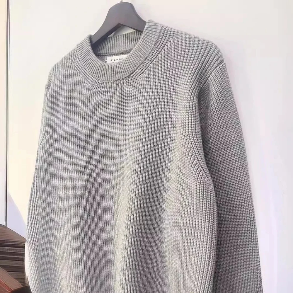 Maison Margiela Four-Point Stitch Knit Sweater