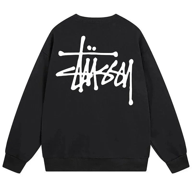 Stussy 8-Ball and Dice Graphic Crewneck Sweatshirt