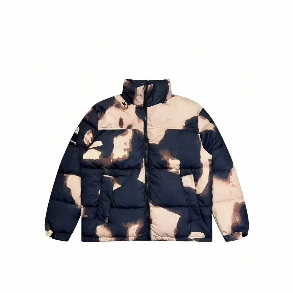 Supreme Camouflage Print Puffer Jacket