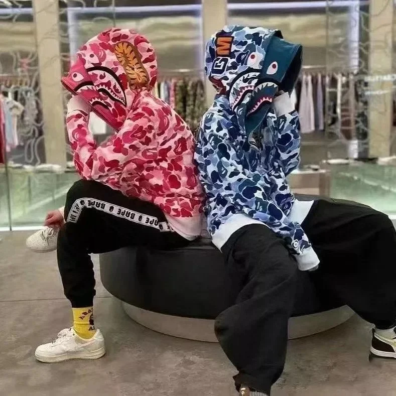 BAPE Shark Camo Hoodie