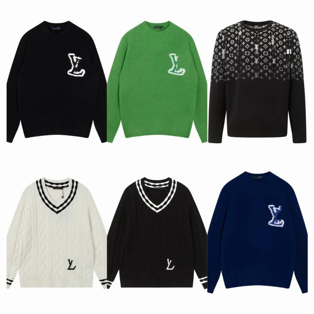Louis Vuitton Monogram Logo Knit Sweater