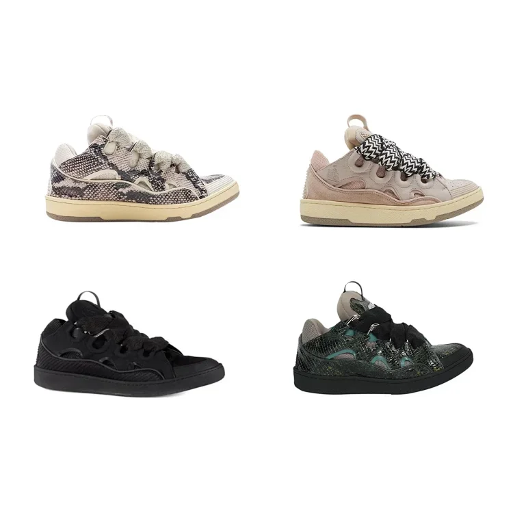 Lanvin Curb Sneakers