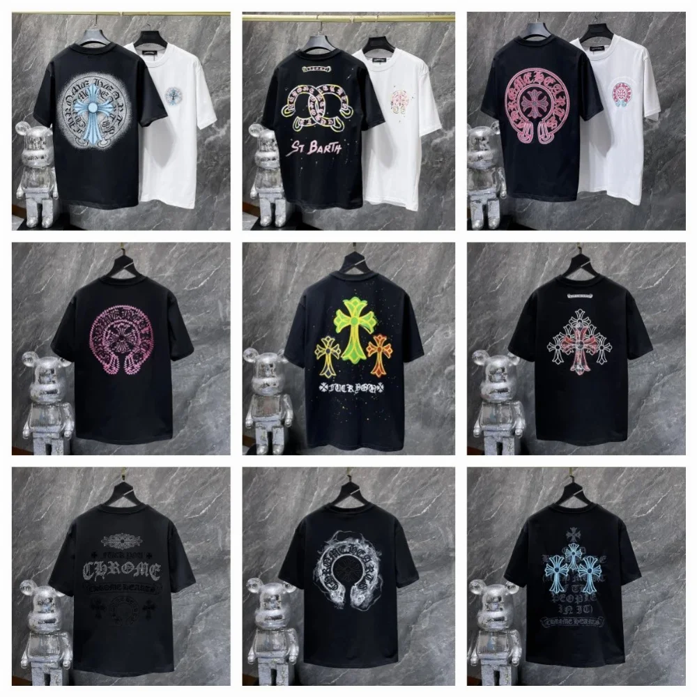 Chrome Hearts Cross Motif Graphic T-Shirt
