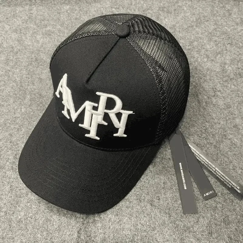 AMIRI Embroidered Logo Trucker Hat