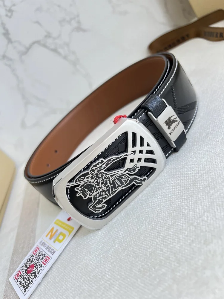 Burberry Equestrian Knight Buckle Belt