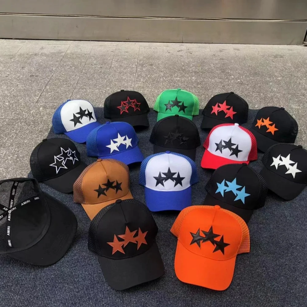 AMIRI Three Star Trucker Hat