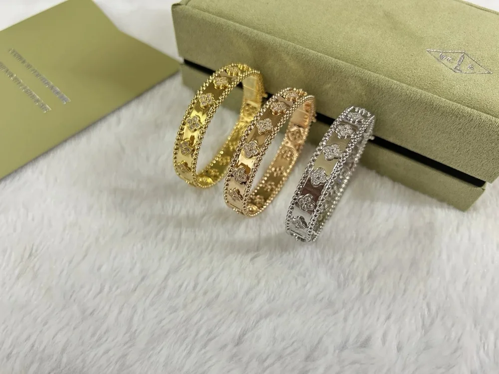 Van Cleef & Arpels Alhambra Bangle Bracelet