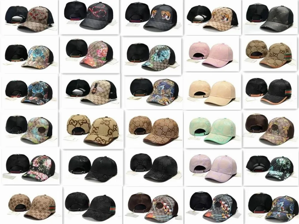 Gucci GG Monogram Floral Print Baseball Cap