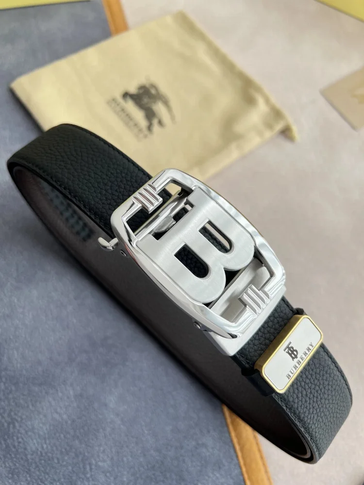 Burberry TB Logo Buckle Belt