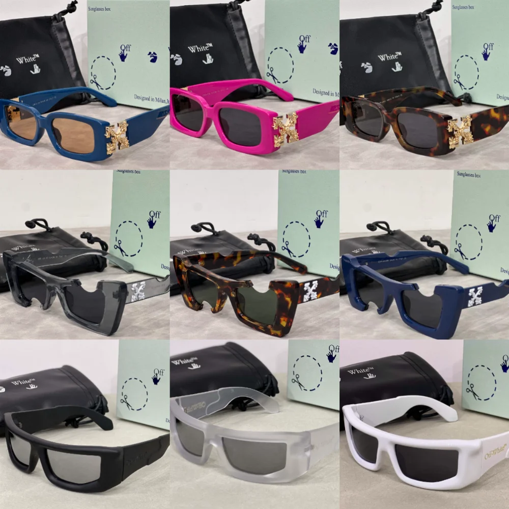 Off-White Arrow Logo Sunglasses