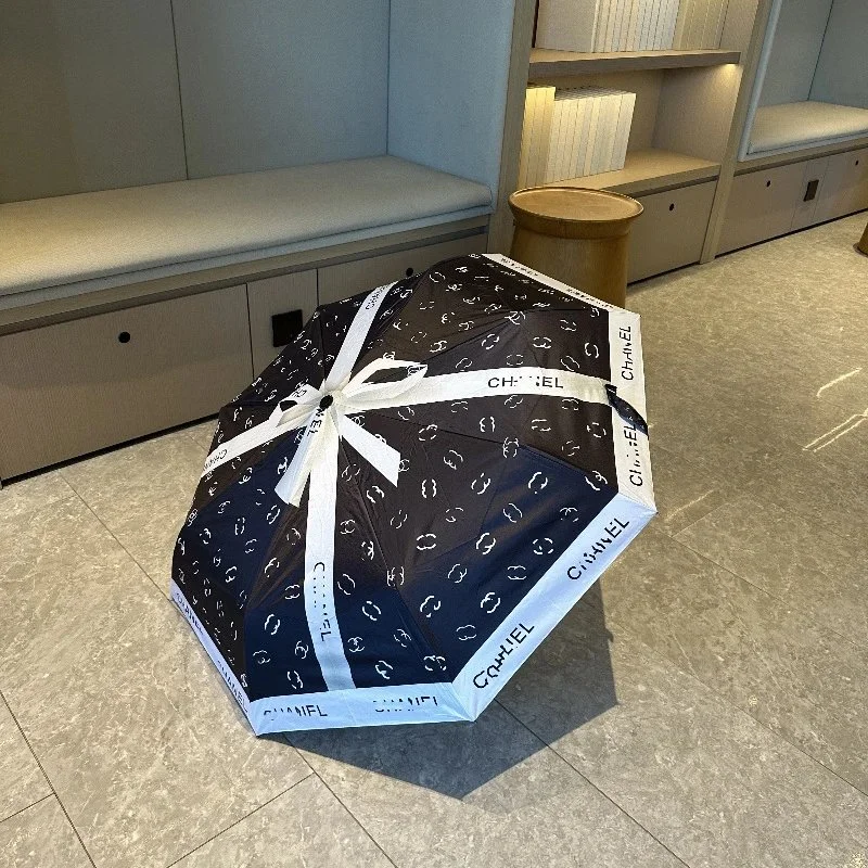 Catalog reference for Chanel CC Logo Print Umbrella