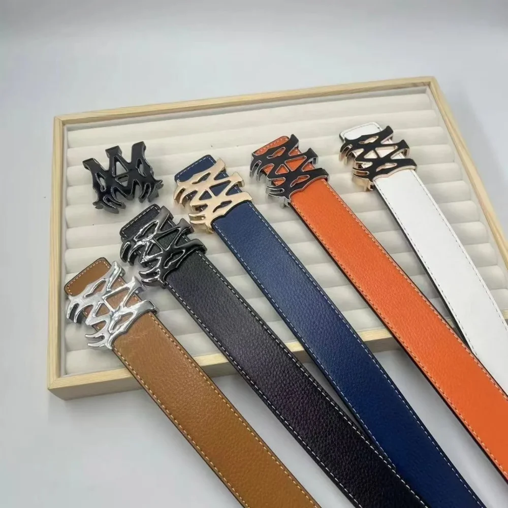 AMIRI Double Logo Buckle Belt