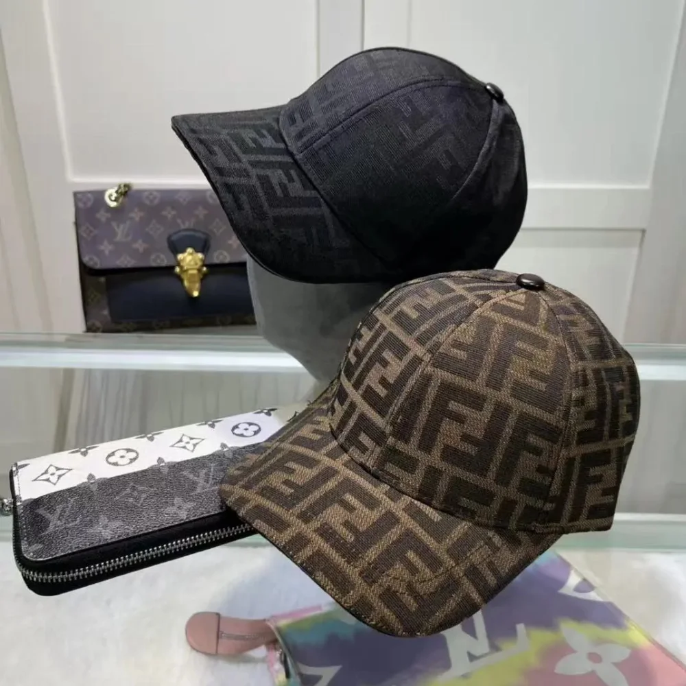 Fendi FF Monogram Baseball Cap