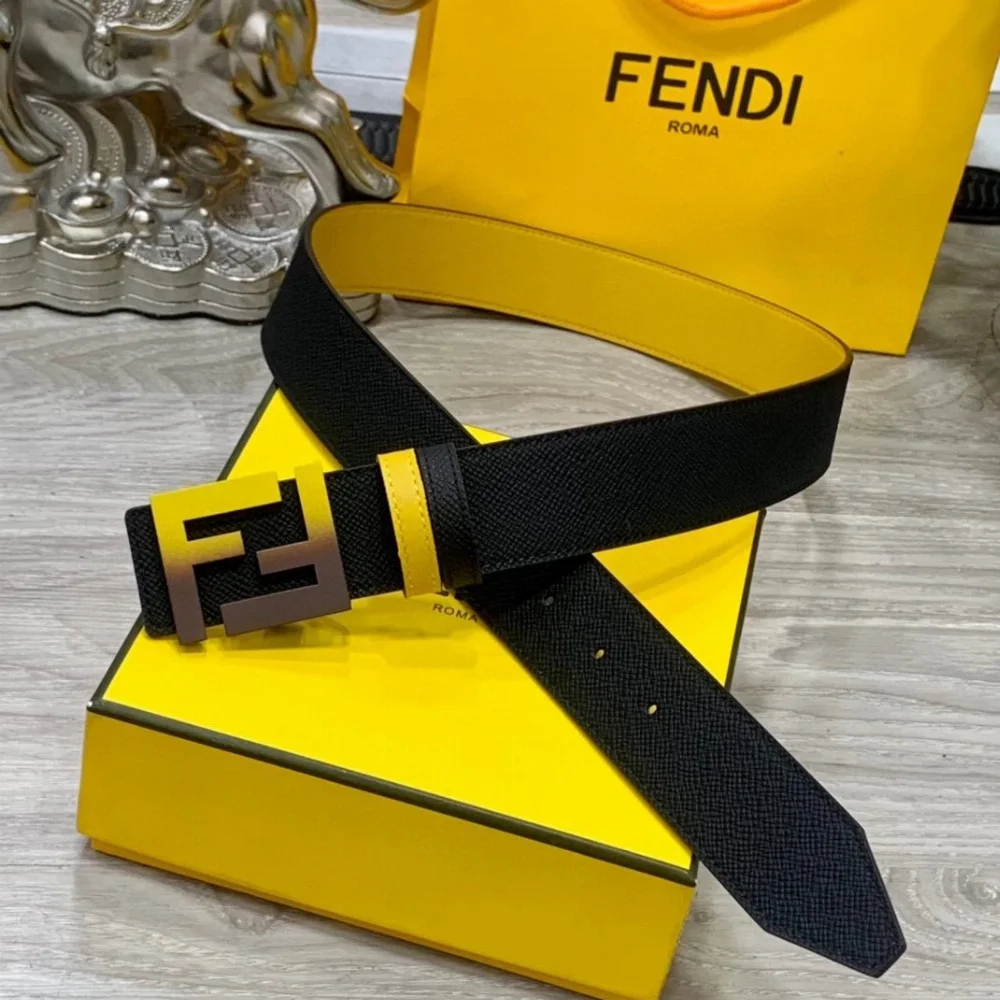 Fendi FF Logo Buckle Belt