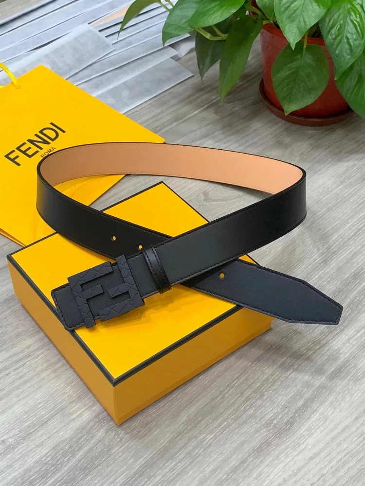 Fendi FF Logo Buckle Belt