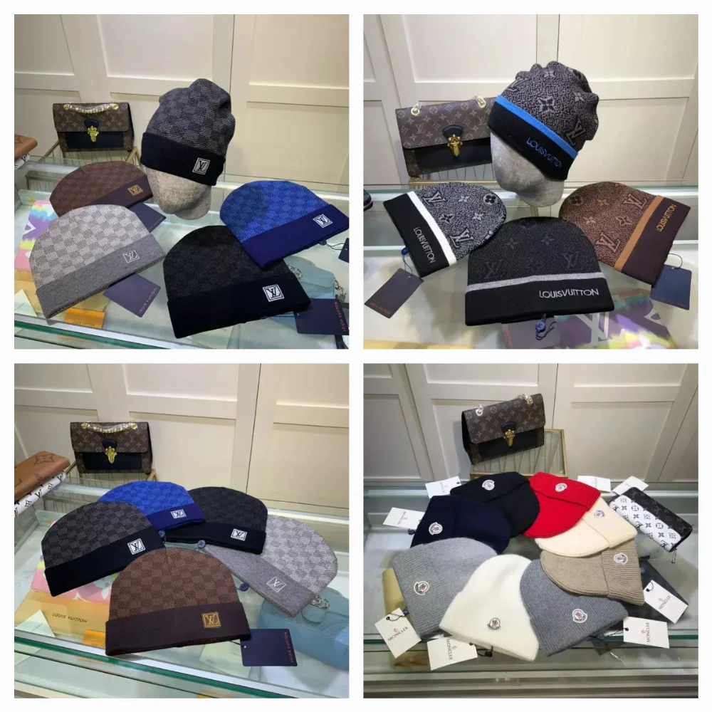 Louis Vuitton Monogram Knit Beanie