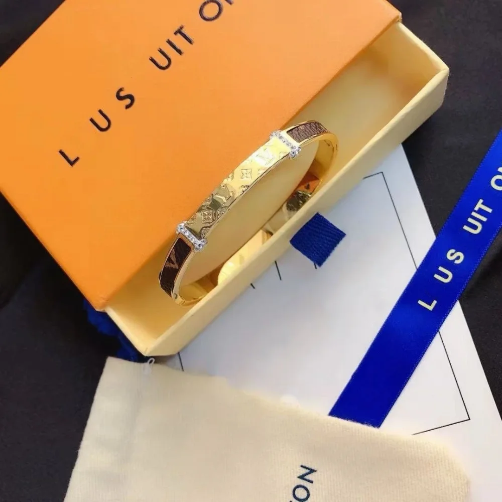 Louis Vuitton Monogram Canvas Bangle