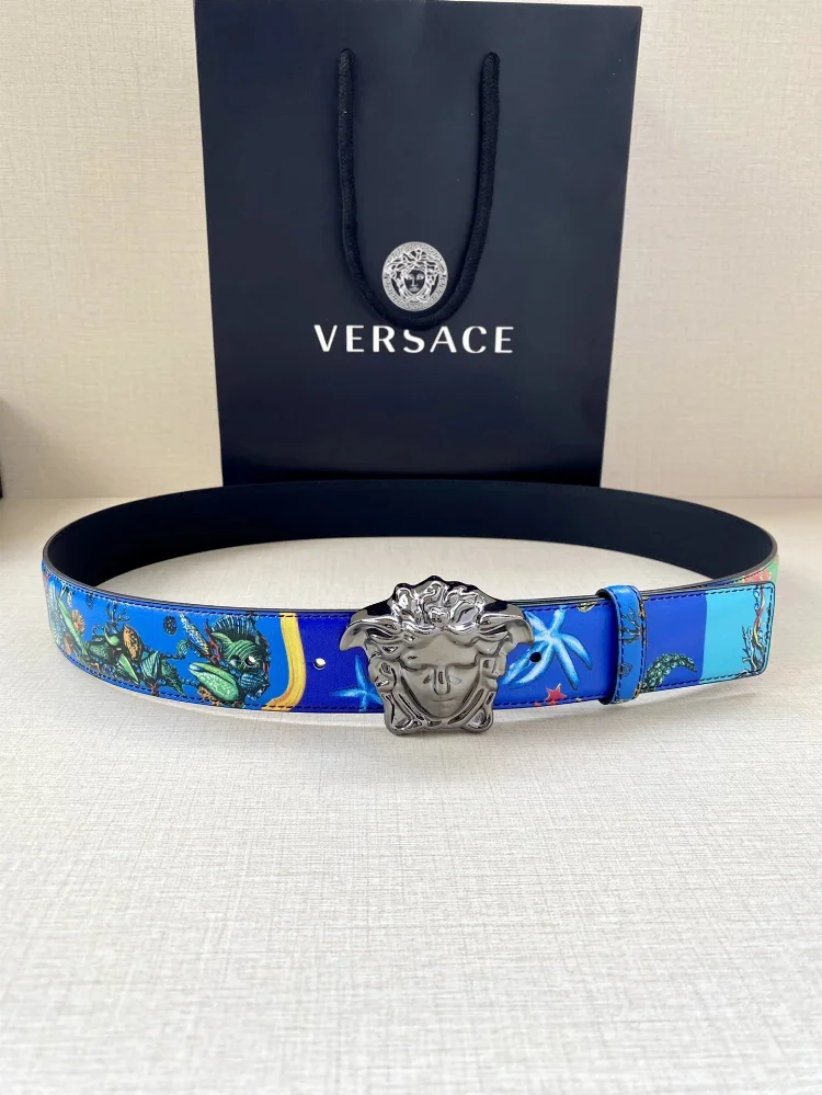 Versace Medusa Head Buckle Belt