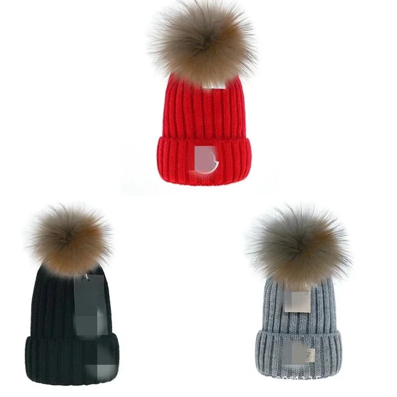 Moncler Pom-Pom Beanie Knit Hat