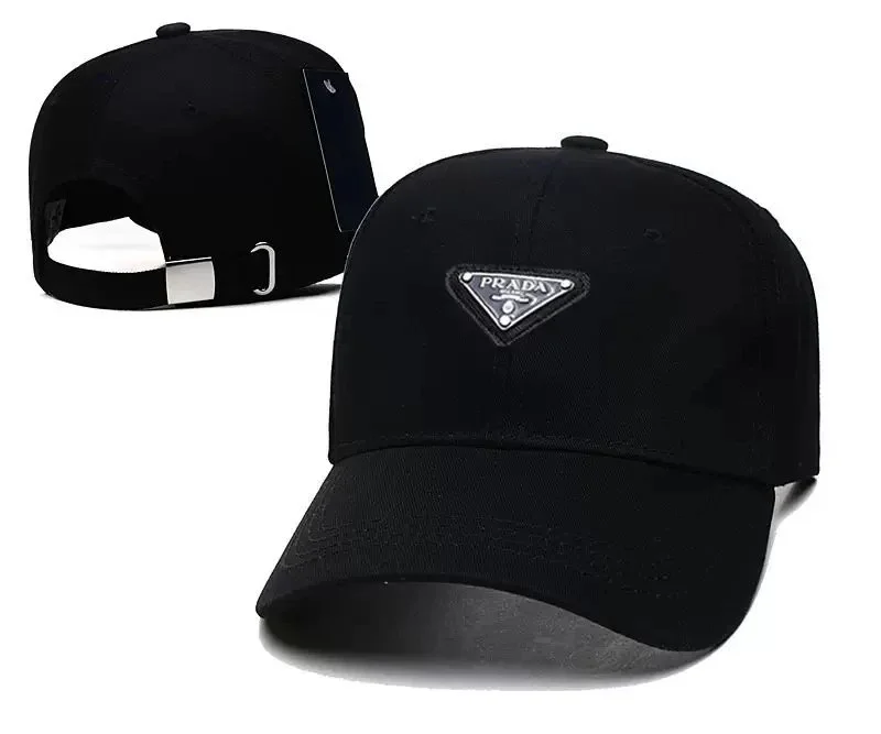 Prada Triangle Logo Cap