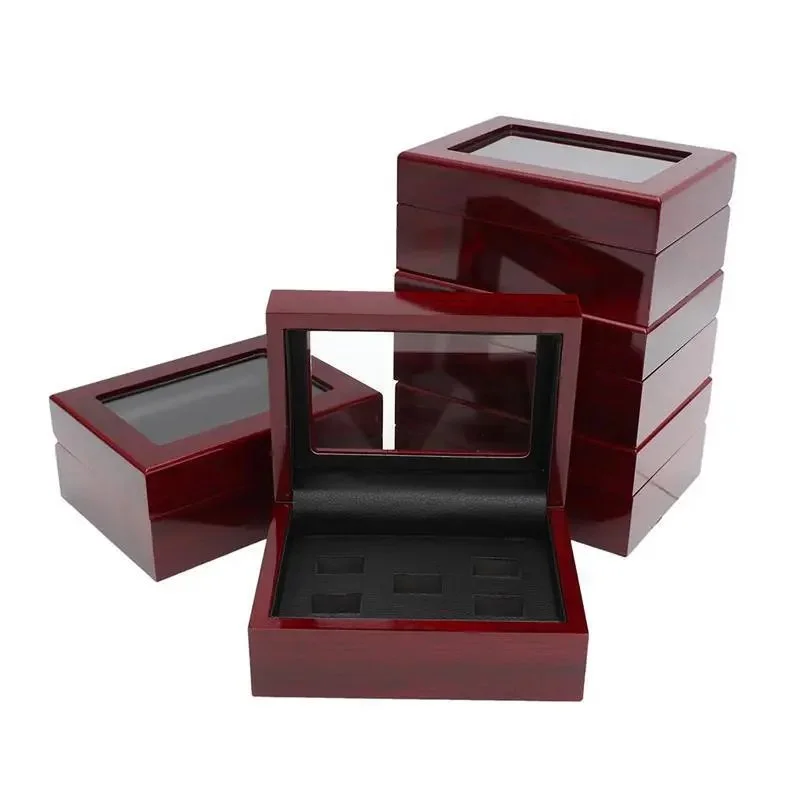 Catalog reference for Kanjin Jewelry Multi-Slot Wooden Ring Box