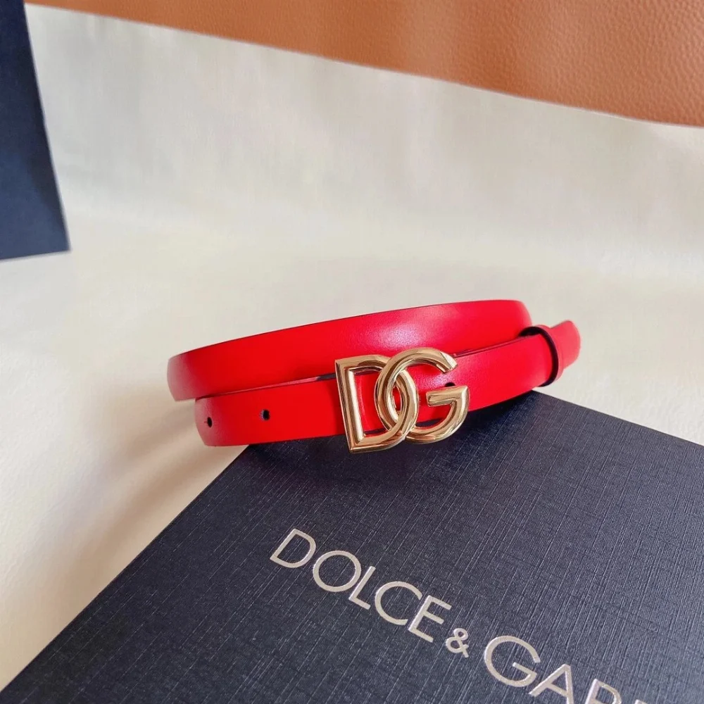 Dolce & Gabbana DG Logo Buckle Belt