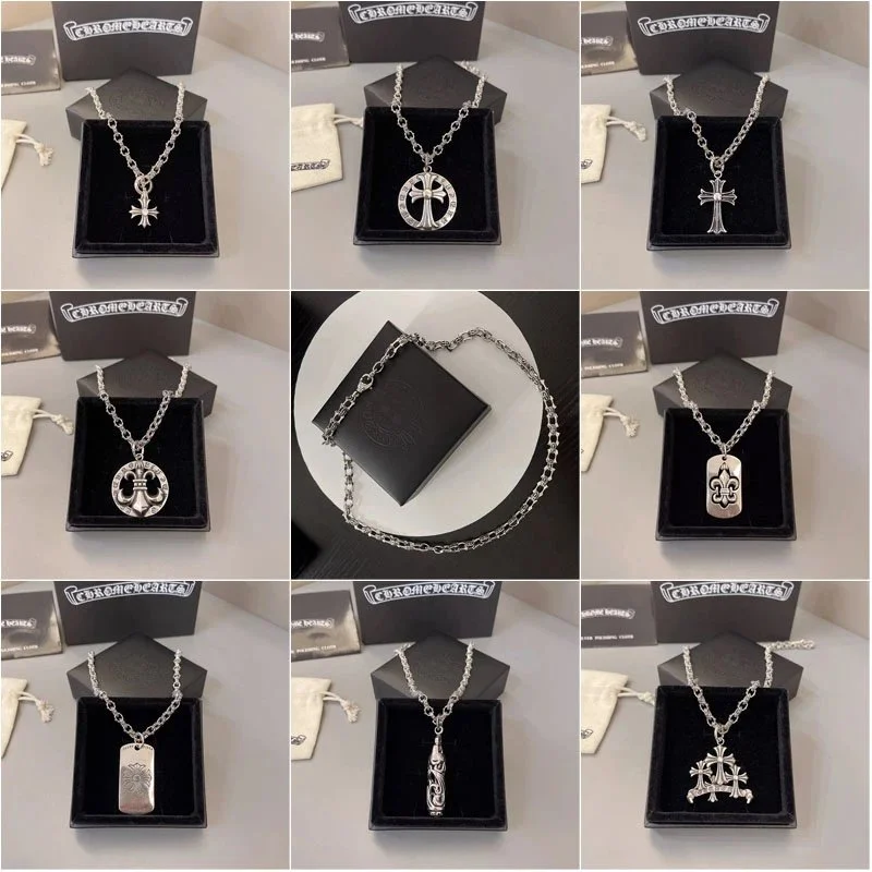 Chrome Hearts Cross Pendant Necklace