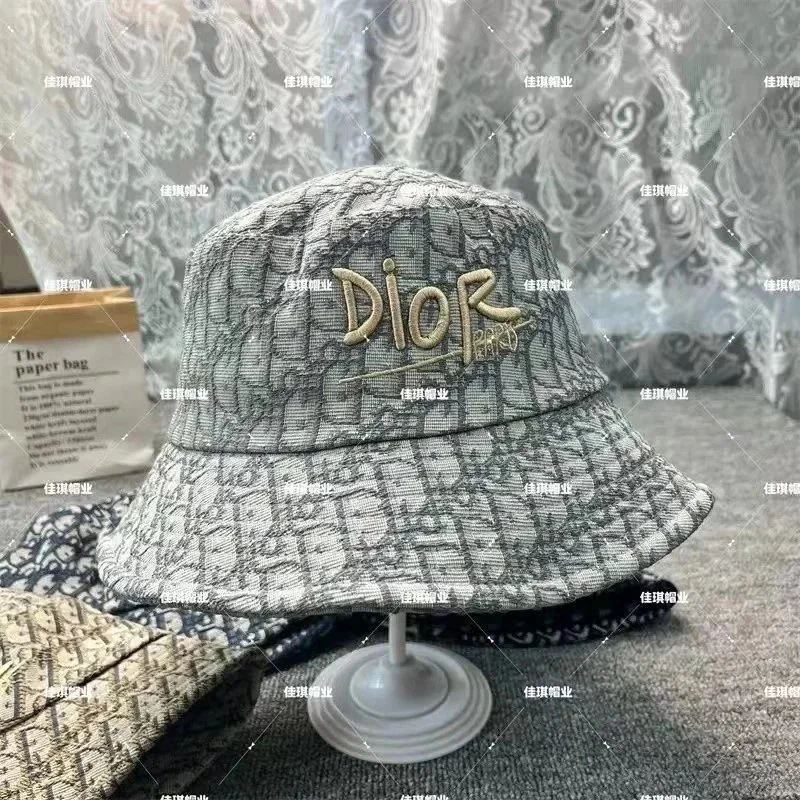 Dior Oblique Pattern Bucket Hat