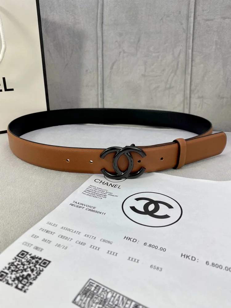 Chanel CC Logo Buckle Belt