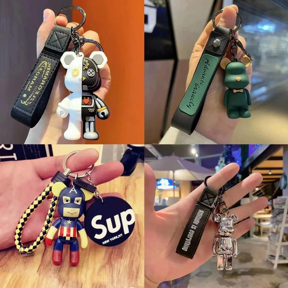 Supreme Bear Figure Keychain