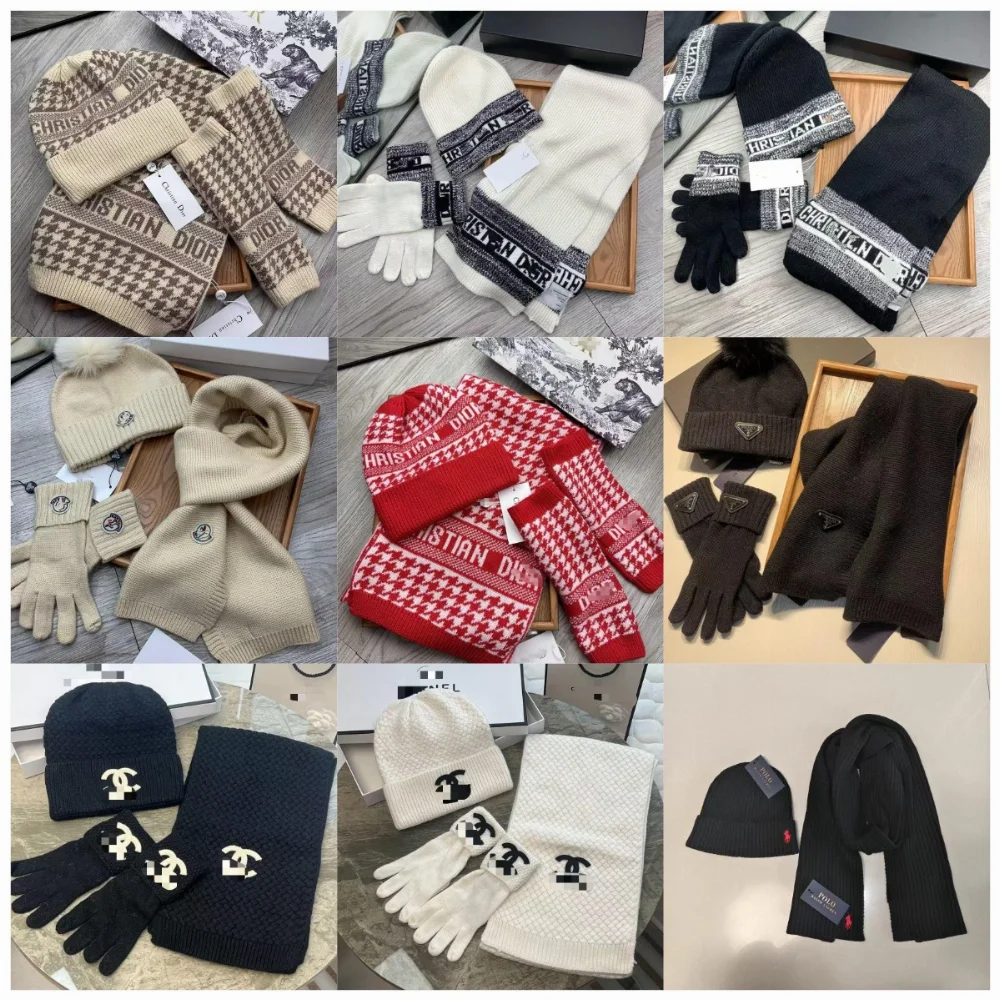 Dior Houndstooth Logo Knit Set