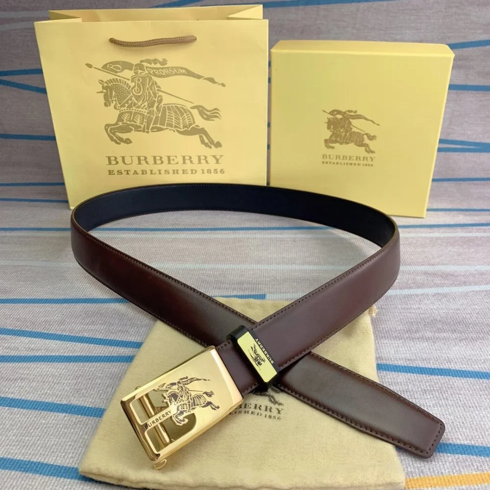Burberry Equestrian Knight Logo Belt