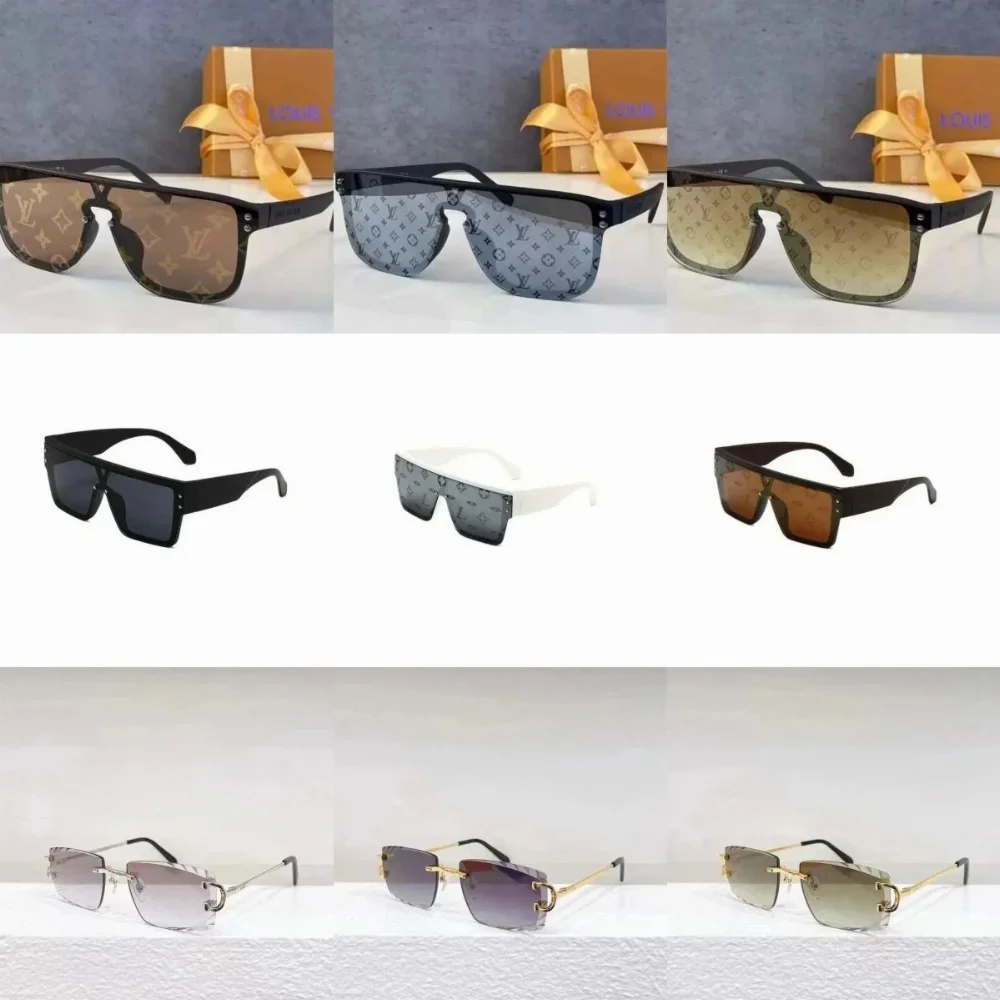 Louis Vuitton Monogram Shield Sunglasses