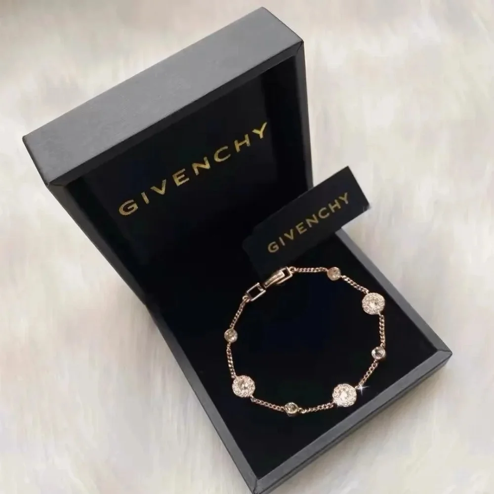 Givenchy Crystal-Embellished Chain Bracelet