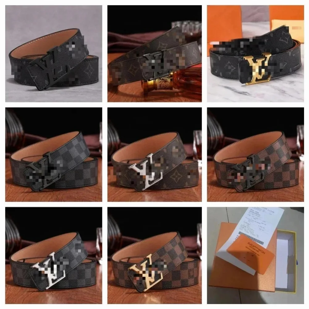 Louis Vuitton LV Monogram and Damier Canvas Belt